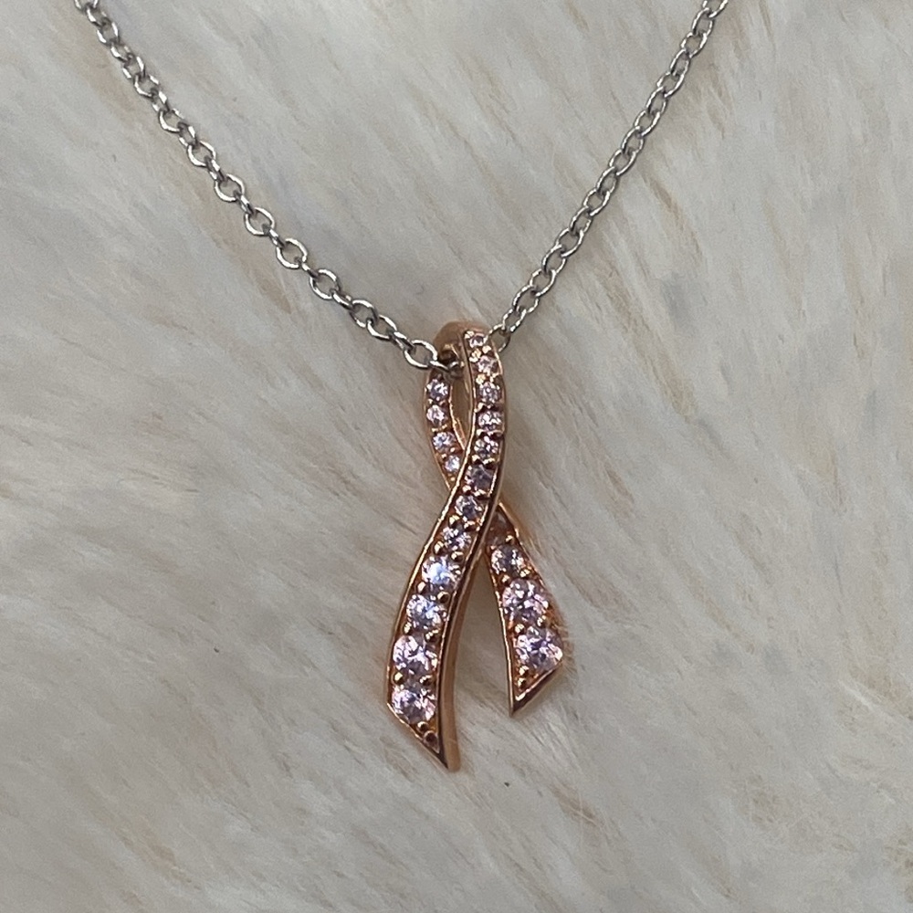 Cancer Awareness Ribbon Pendant